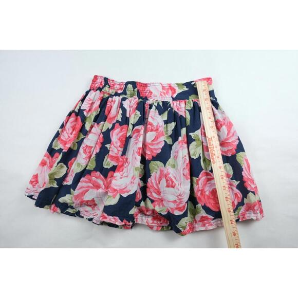 Abercrombie Womens Floral Pull On Mini Skirt Medium - Picture 7 of 7
